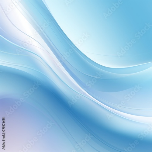 Blue pastel tint gradient background with wavy lines blank empty pattern with copy space for product design or text copyspace mock-up template