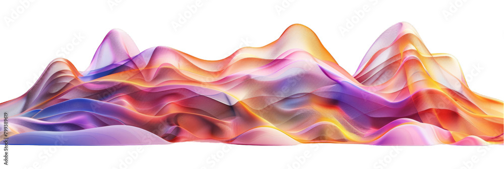 Vibrant Abstract Color Waves Digital Art Background Vibrant Abstract Color Waves Digital Art Background