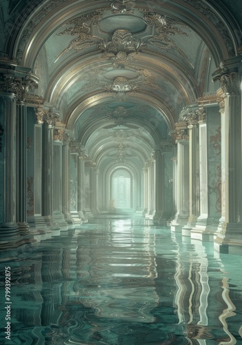 Flooded Hallway