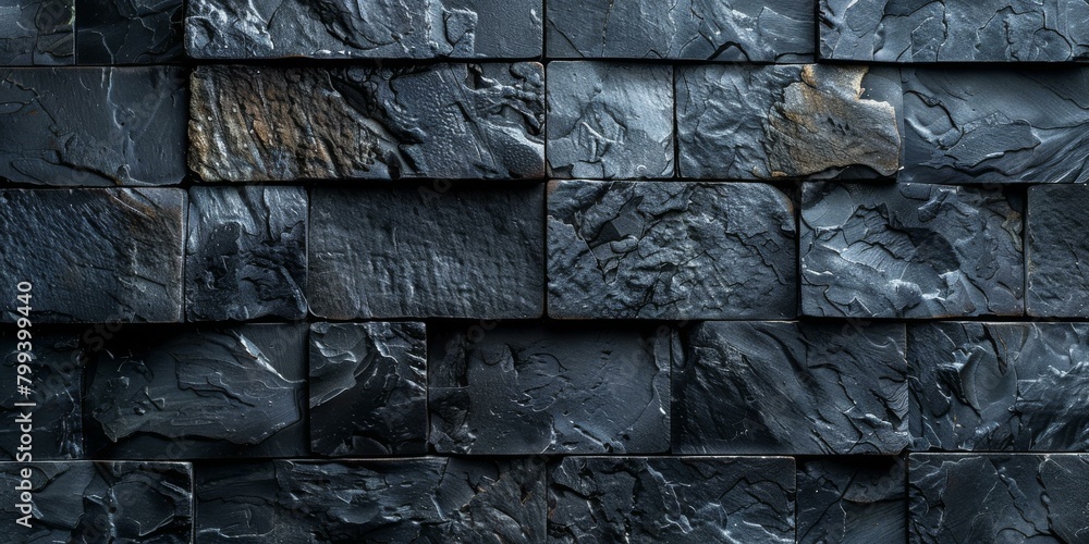 Black slate wall texture background Black slate wall texture background