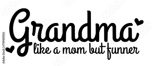 Stylish , fashionable and awesome grandma typography art and illustrator, Print ready vector handwritten phrase grandma family T shirt hand lettered calligraphic design. Vector illustration bundle.