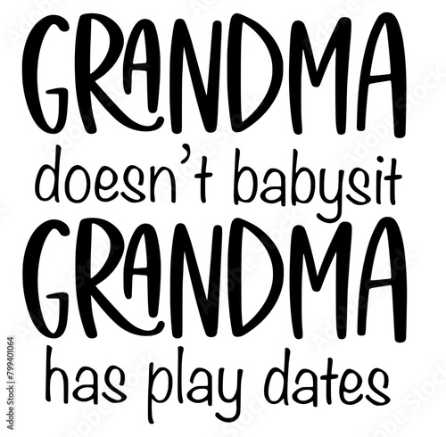 Stylish , fashionable and awesome grandma typography art and illustrator, Print ready vector handwritten phrase grandma family T shirt hand lettered calligraphic design. Vector illustration bundle.