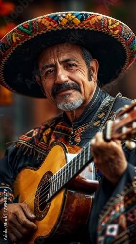 Mariachi with Guitar