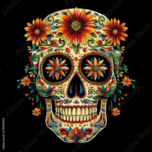 Sugar Skull for Cinco de Mayo