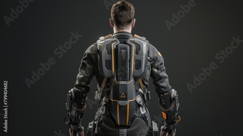 Revolutionizing Industrial Work Exoskeleton Suit Enhancing Productivity and Safety