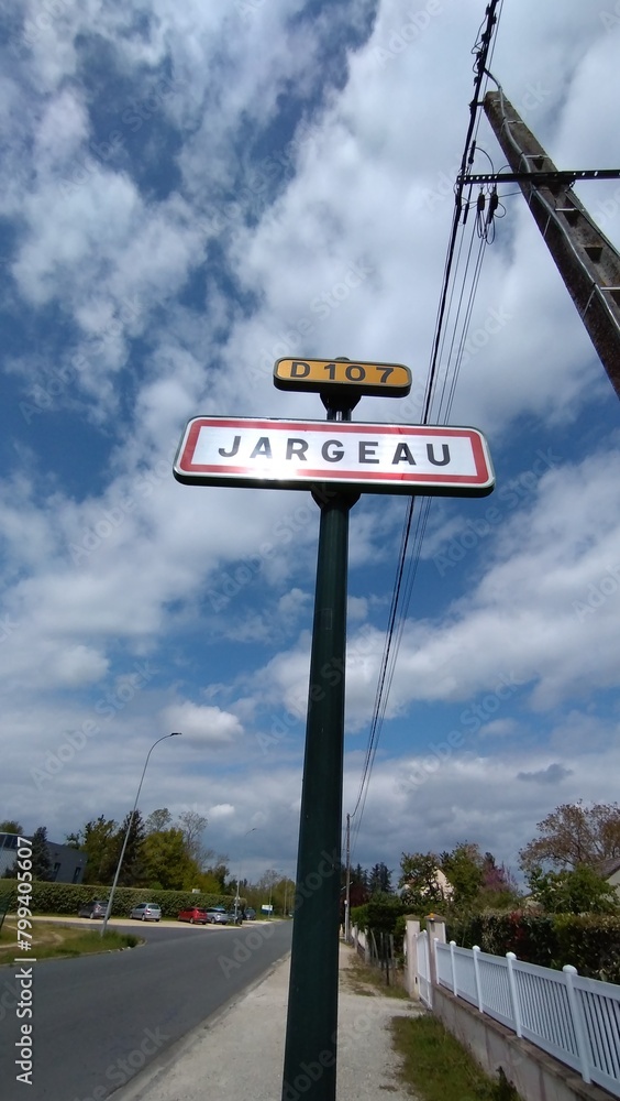 Panneaux de Signalisation Urbaine à Jargeau, Loiret Panneaux de Signalisation Urbaine à Jargeau, Loiret