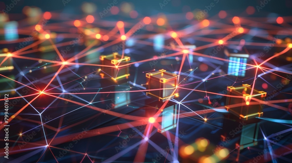 Digital Network Blockchain Technology Connecting the Future Digital Network Blockchain Technology Connecting the Future