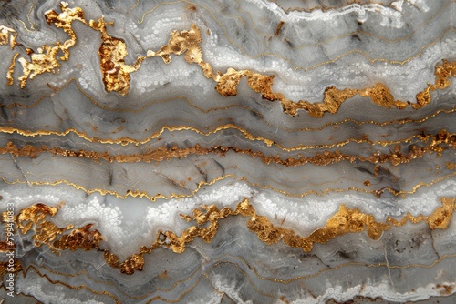 background.  cut gemstone with gold inclusions