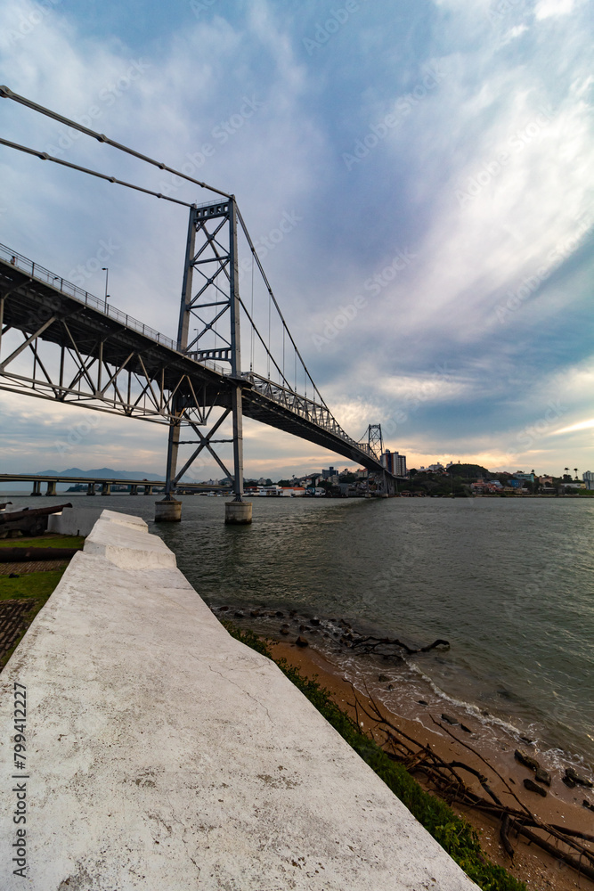 Naklejka premium ponte Florianopolis Santa Catarina Brasil Florianópolis