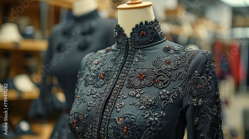 Dress Displayed on Mannequin in Shop