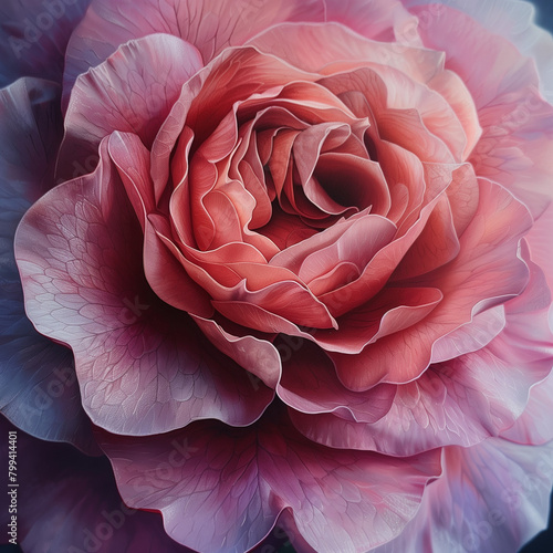 pink rose close-up  closeup of a pink rose  flowers