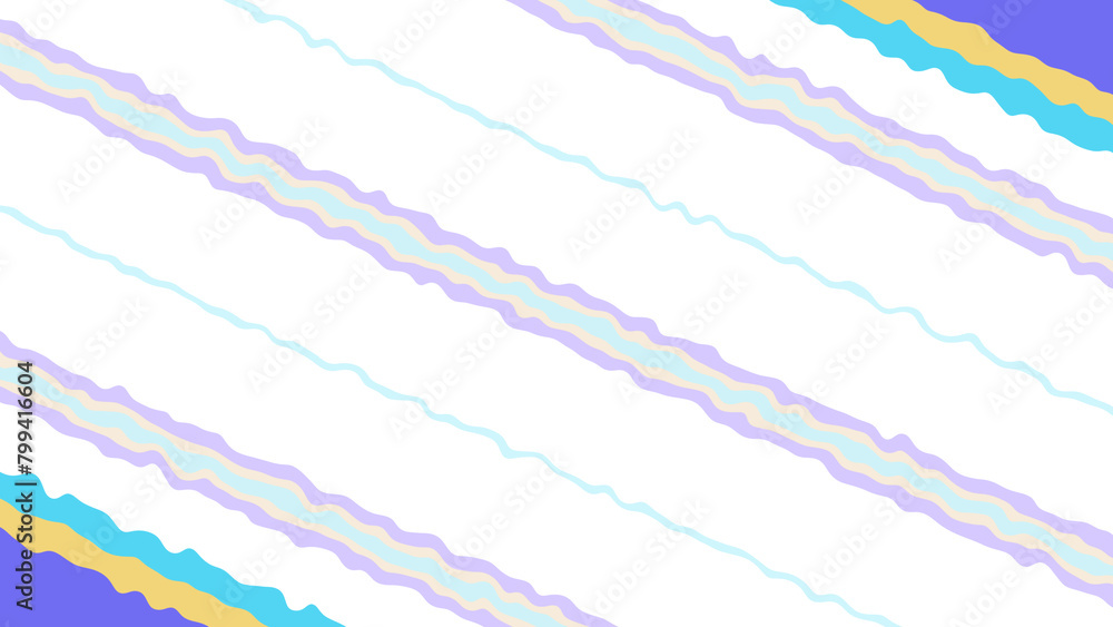 Abstract striped lines background with purple and yellow photo frame full screen design waves texture white background Abstract striped lines background with purple and yellow photo frame full screen design waves texture white background