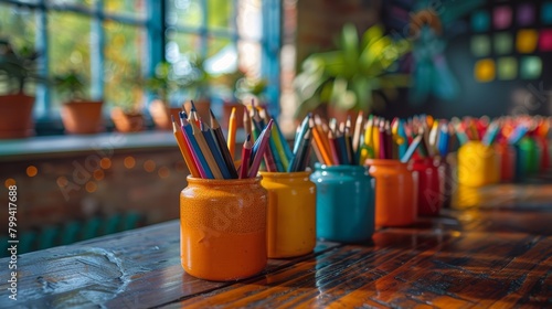 Bunch of Flowers in Vase Close Up