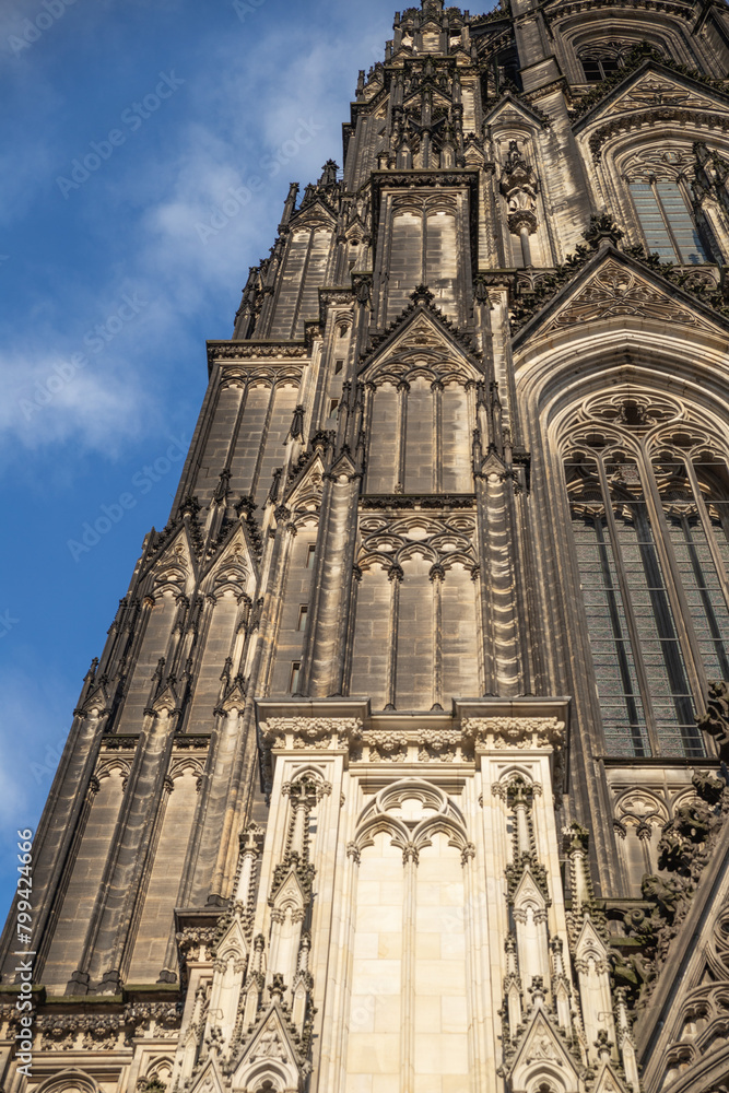 Fototapeta premium the details of Cologne Cathedral