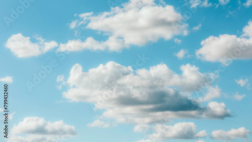 blue sky with clouds