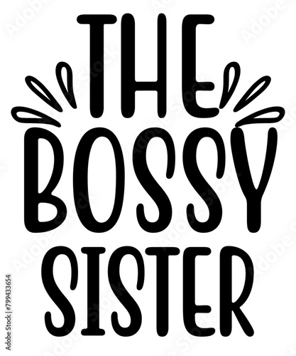 Stylish , fashionable and awesome sister typography art and illustrator, Print ready vector handwritten phrase friend and baby T shirt hand lettered calligraphic design. Vector illustration bundle.