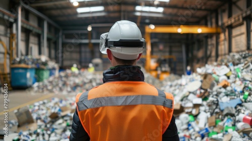 Virtual Waste Management Expert Using Digital Twin to Visualize Recycling Processes for Sustainability