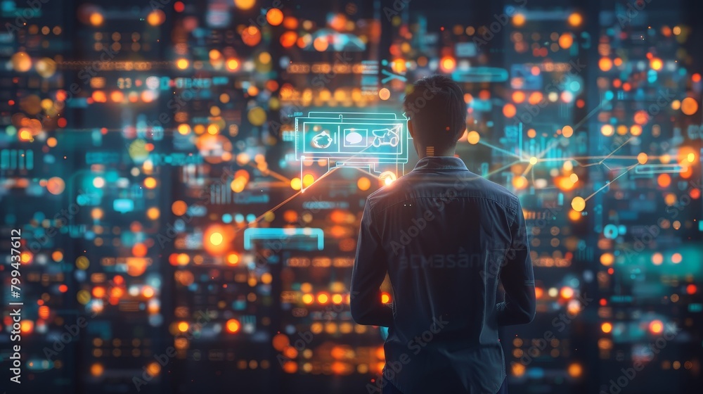 Digital Connection IoT Developer Enhancing SEO Strategies with Glowing Server Data Digital Connection IoT Developer Enhancing SEO Strategies with Glowing Server Data