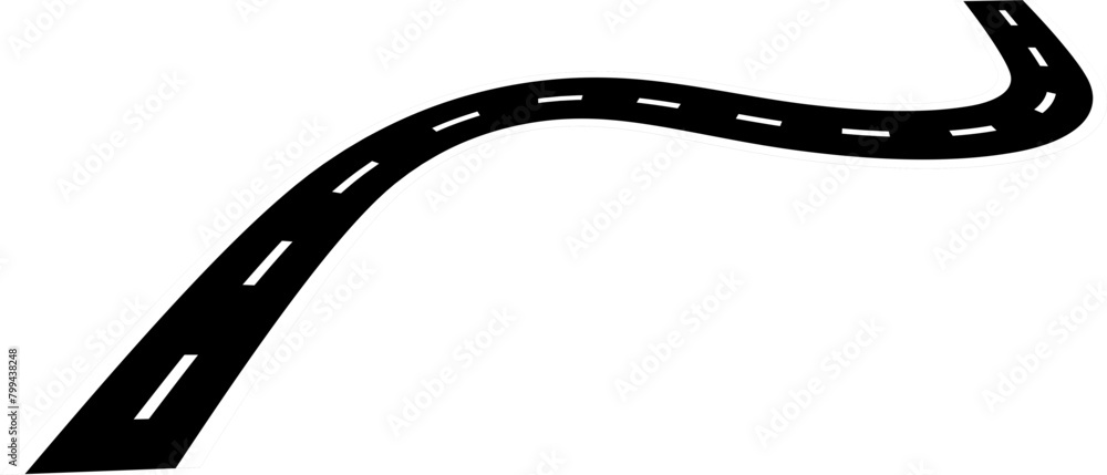 Fototapeta premium Winding Road