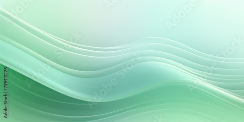 Green pastel tint gradient background with wavy lines blank empty pattern with copy space for product design or text copyspace mock-up template 