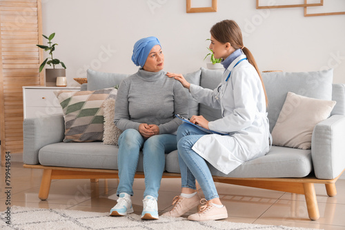 Mature woman after chemothe...
