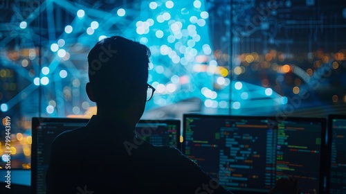 Wallpaper Mural Data Analyst Mastering the Digital Network Harnessing Insights for SEO Success Torontodigital.ca