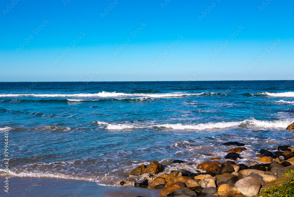 Praia e Mar no litoral Sul