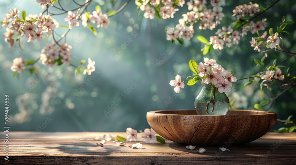 Fototapeta premium Window Sill Overflowing With Colorful Flowers