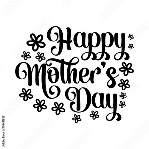 Happy Mother's Day SVG