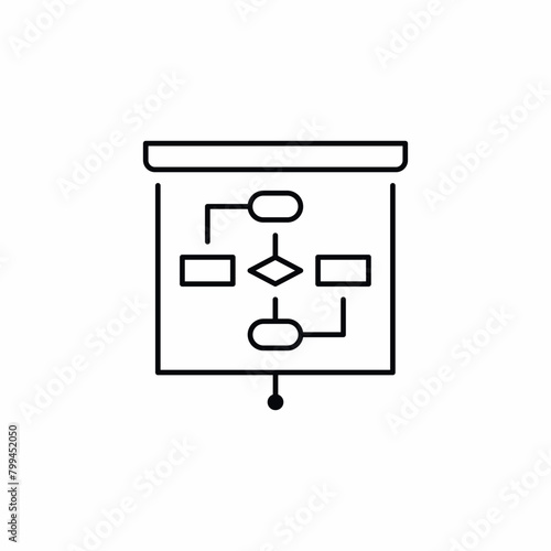 development schema presentation technology icon