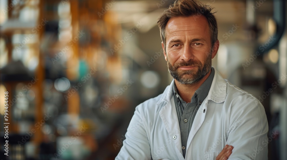 Man With Glasses Standing in Front of Bottles Man With Glasses Standing in Front of Bottles