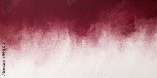 Maroon and white gradient noisy grain background texture painted surface wall blank empty pattern with copy space for product design or text 