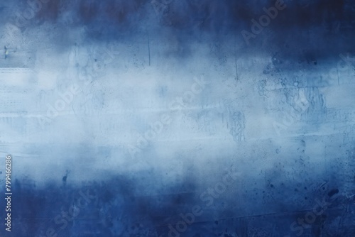 Navy blue and white gradient noisy grain background texture painted surface wall blank empty pattern with copy space for product design 