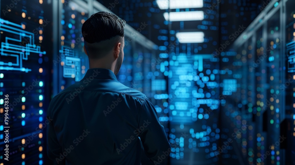 Regulatory Compliance Data Audit in the Digital Age Security Officer Examining SEO Practices Under Server Lights Regulatory Compliance Data Audit in the Digital Age Security Officer Examining SEO Practices Under Server Lights