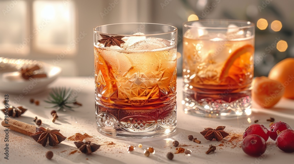 Close Up of a Glass of Drink on a Table Close Up of a Glass of Drink on a Table