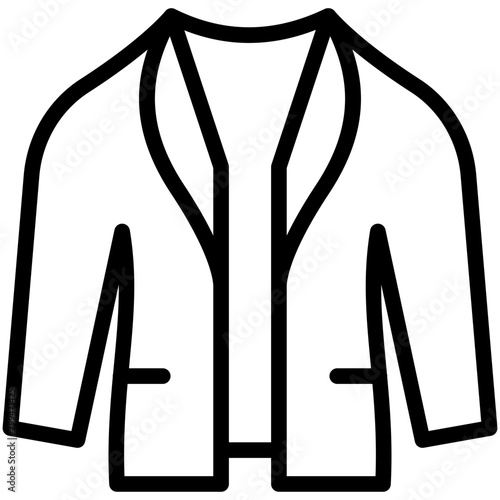 blazer line icon