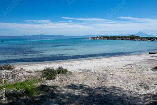 Sithonia coastline near Karydi Beach, Chalkidiki, Greece