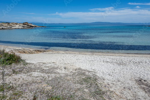 Sithonia coastline near Karydi Beach  Chalkidiki  Greece