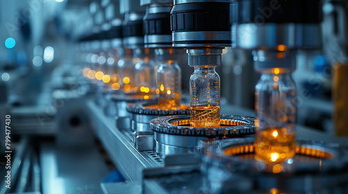 Precision Automated Liquid Handling in Biotech Laboratory