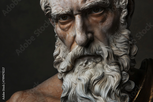 Ancient Greek philosopher Anaximander.