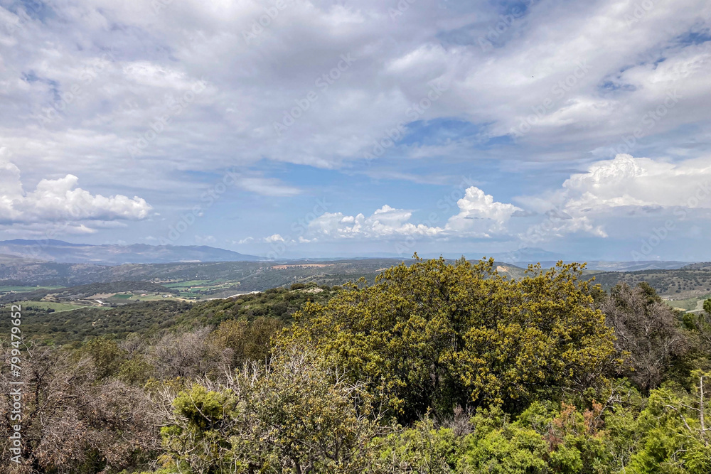 Wonderfull landscapes on hiking trail to Maroma peak from el Robledal, Sierra Tejeda, Spain Wonderfull landscapes on hiking trail to Maroma peak from el Robledal, Sierra Tejeda, Spain