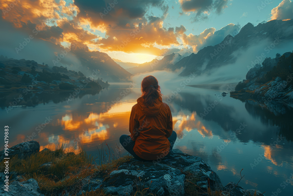 Reflect on your values, goals, and aspirations to align your actions with your sense of purpose and fulfillment. Concept of self-reflection and introspection. Generative Ai. Reflect on your values, goals, and aspirations to align your actions with your sense of purpose and fulfillment. Concept of self-reflection and introspection. Generative Ai.