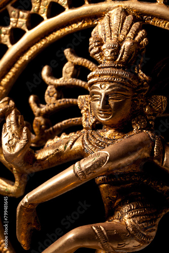 Statue of indian hindu god Shiva Nataraja - Lord of Dance