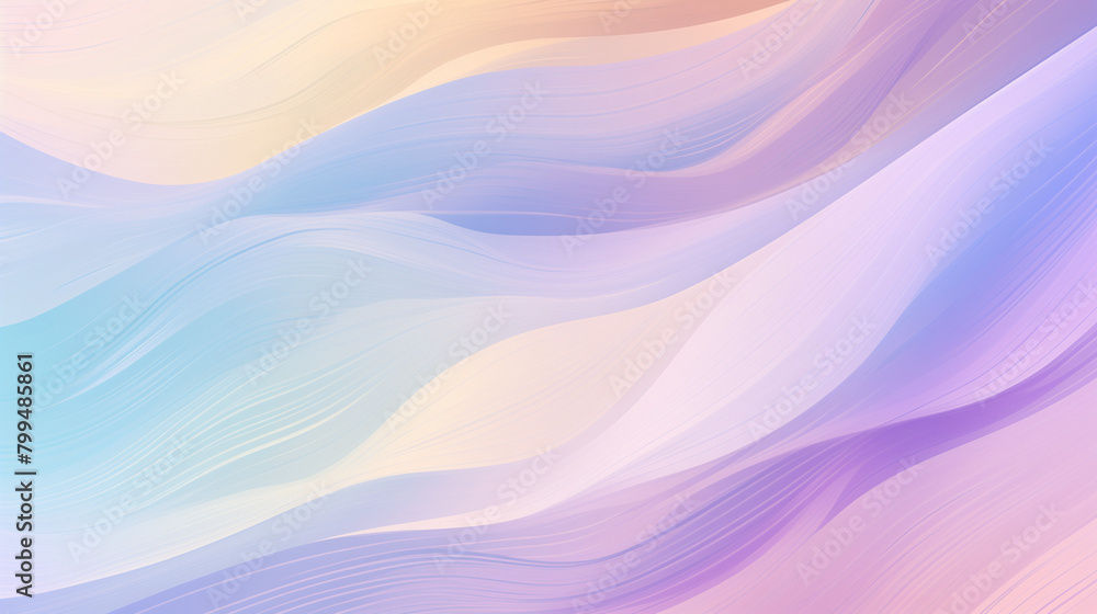 Pastel wave textures, soft gradient blend, serene abstract background Pastel wave textures, soft gradient blend, serene abstract background