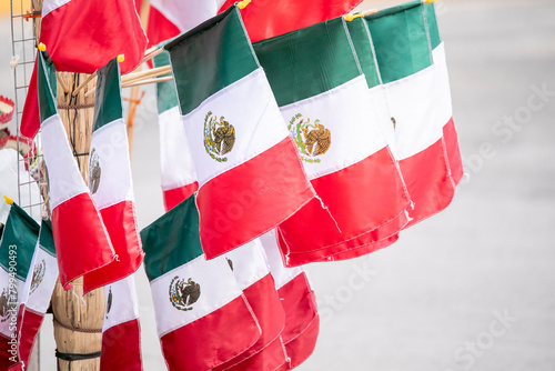 flag of mexico national symbol photo