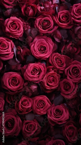 Rose panorama of dark carpet texture blank empty pattern with copy space for product design or text copyspace mock-up template for website banner