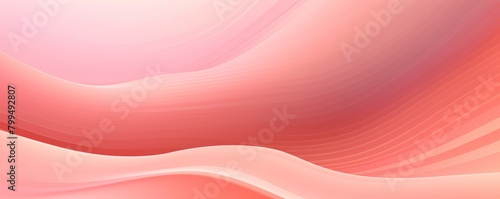 Rose pastel tint gradient background with wavy lines blank empty pattern with copy space for product design or text copyspace mock-up template