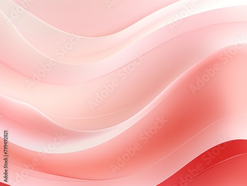 Rose pastel tint gradient background with wavy lines blank empty pattern with copy space for product design or text copyspace mock-up template