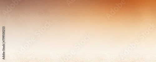 Tan and white gradient noisy grain background texture painted surface wall blank empty pattern with copy space for product design or text 