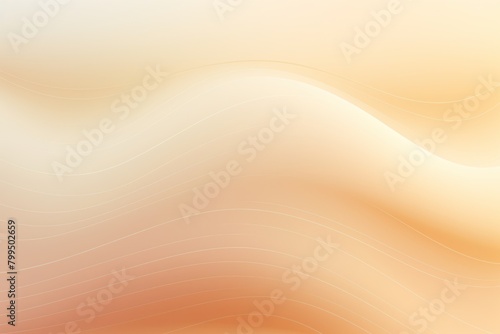 Tan pastel tint gradient background with wavy lines blank empty pattern with copy space for product design or text copyspace mock-up template for website